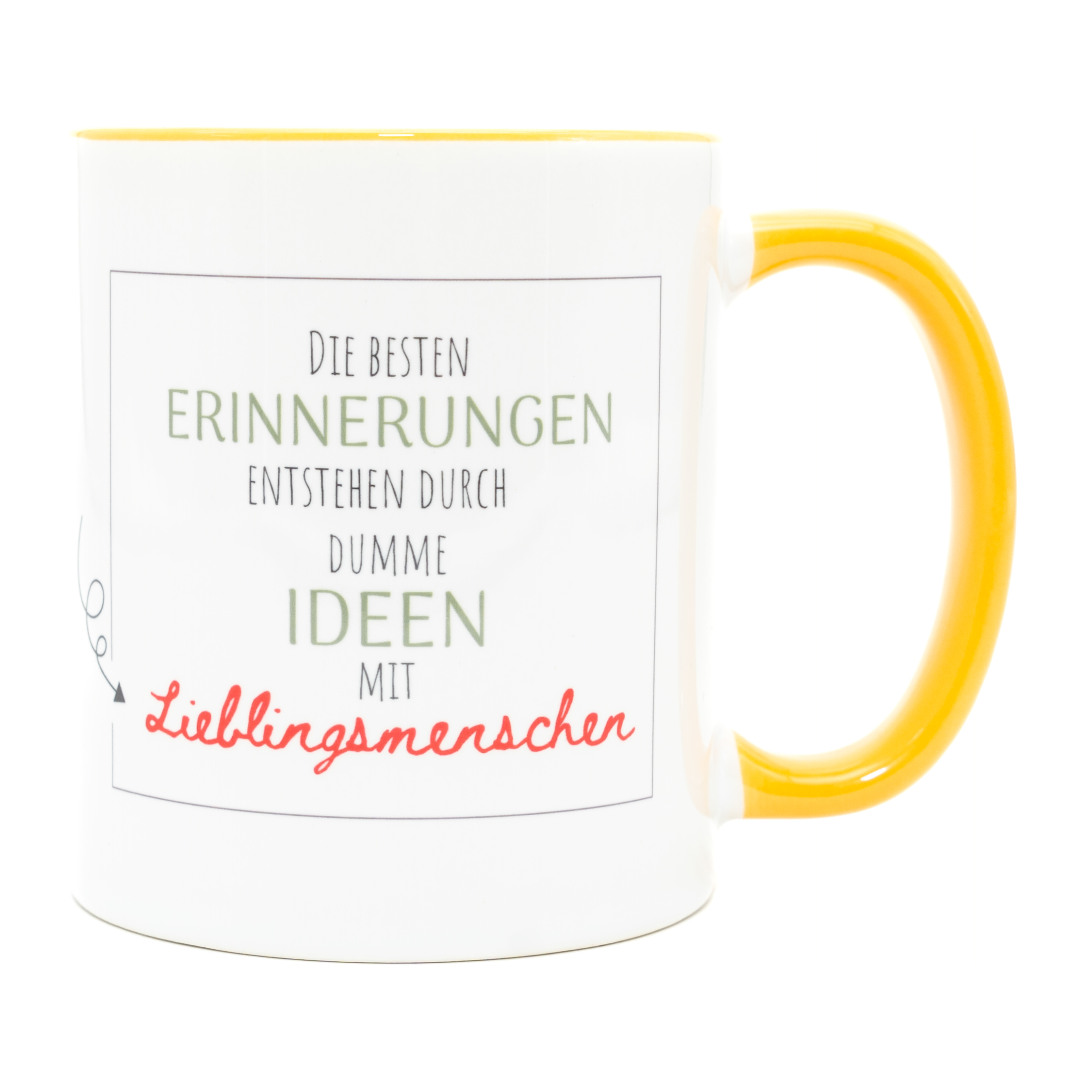 Two-Tone Tasse Dumme Ideen